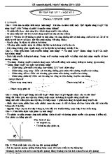 Đề cương ôn tập học kỳ I môn Vật lý Lớp 7 - Năm học 2017-2018